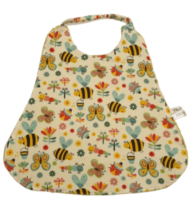 Serviette élastique  pour enfant  "les  abeilles "