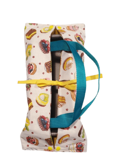 Sac de transport pour tarte ou cake "les gâteaux "