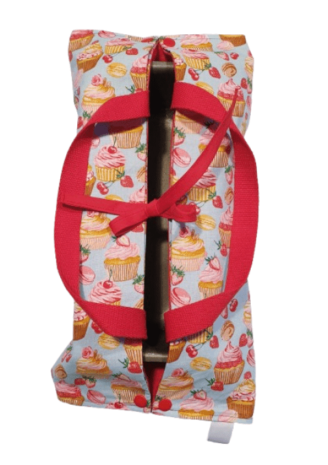 Sac de transport pour tartes ou cakes " les cup cakes "