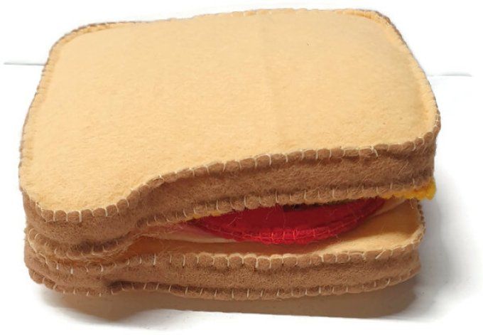 Tuto : Des sandwichs en feutrine pour la dinette - Idées conseils et tuto  Feutrine