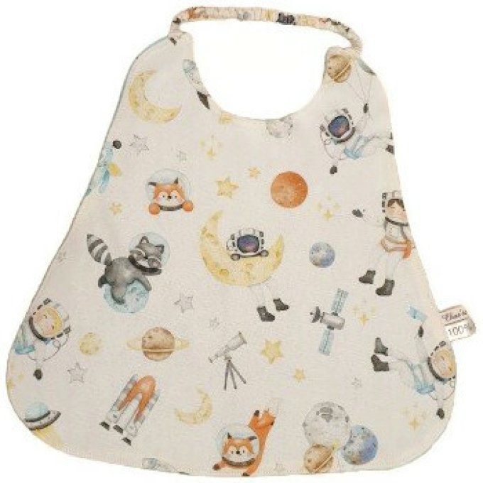 Serviette élastique pour enfant  "dans l'espace"